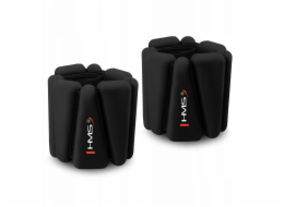 HMS SNK01 ČERNÁ SILIKONOVÁ ZÁVAŽÍ NA CVIČENÍ KOTNÍKŮ A ZÁPĚSTÍ