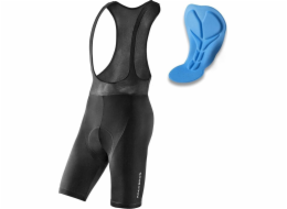 RockBros Cyklistické kraťasy s laclem a chráničem XXL - černé