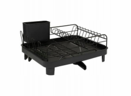 5five Odkapávač na nádobí BLACK EDITION, 52,5 x 41,2 x 17 cm