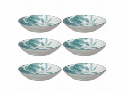 Secret de Gourmet Hluboké porcelánové talíře LILY, 6 kusů x O 20 cm