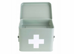 Tzmo Kovová lékárnička, dárek, 21,5 x 15,5 x 16 cm