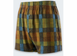 NORMANN Boxerky Stance Butter Blend Boxer Checker