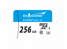 ExAscend Paměťová karta Essential-X micro SD 256GB