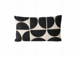 Boltze Dekorativní polštář s geometrickým vzorem LARSON, 28 x 48 cm
