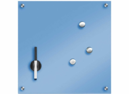 Zeller Skleněná magnetická tabule MEMO + 3 magnety, 40x40 cm, ZELLER