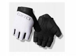 Giro Pánské rukavice BRAVO II GEL krátké prsty bílé vel. XL (obvod ruky 248-267 mm / délka ruky 200-210 mm) (NOVINKA 2025)