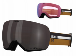 Giro Zimní brýle ARTICLE II CAMP TAN CASSETTE (barevné zrcadlové čočky VIVID-Carl Zeiss SMOKE 19-42% S2 + barevné zrcadlové čočky VIVID-Carl Zeiss INFRARED 50% S1) (NOVINKA 2023/2024)