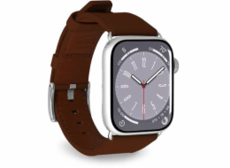 SBS Mobile Řemínek Puro E-Classic pro Apple Watch 38/40/41/42 mm hnědý
