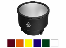 Jinbei Reflektor MH 14cm se 6 barevnými filtry