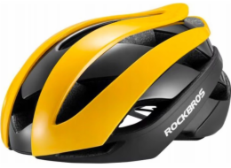 RockBros Cyklistická helma univerzální nastavitelná velikost L černo-žlutá ROCKBROS