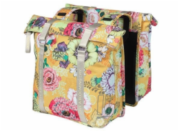 Basil DVOJITÁ BRÝŠOVÁ TAŠKA BLOOM FIELD 28-35L, univerzální mostní systém, medově žlutá (NOVINKA)