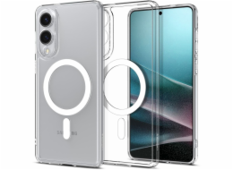 Spigen Ultra Hybrid Mag MagSafe - Kryt pro Samsung Galaxy S25 Edge (Průhledný / Bílý)