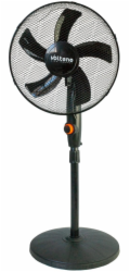 Volteno podlahový ventilátor 40 cm s kulatou podstavou – černý VO2414