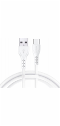 Yesido USB kabel CA71 USB-Type-C 3A (20 ks) 18W 1m, BÍLÝ / BÍLÝ