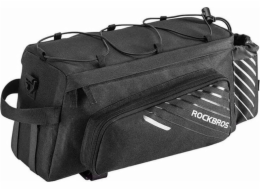 RockBros Brašna na nosič kol s kapsami a odrazkami - černá