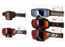 Nite Ize Držák na brýle GIRO/BELL (montážní systém Space Wall), sada 6 kusů, černý