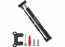 RockBros Pumpa na kolo a floorball s rukojetí na rámu, 8 barů - černá ROCKBROS