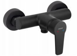 Ferro BTR7BL / / RITTO / NÁSTĚNNÁ SPRCHOVÁ ARMATURA BEZ SADY, ČERNÁ /