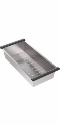 WiZ Ocelová odkapávací miska 425 x 200 x 60 mm