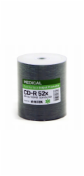 Traxdata RITEK CD-R 700MB 52X TISKNUTELNÝ LÉKAŘSKÝ SP*100