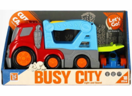 Mega Creative OSOBNÍ VŮZ NÁKLADNÍ VŮZ ODTAHOVKA DZ/SW P/B AKC 33X18X12 MC 36