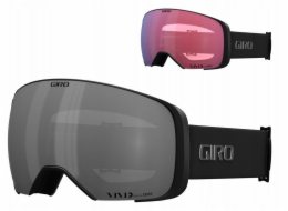 Giro Zimní brýle COMP ČERNOBÍLÉ INDICATOR (barevné zrcadlové čočky VIVID-Carl Zeiss ONYX 08-18% VLT S3 + barevné zrcadlové čočky VIVID-Carl Zeiss INFRARED 50% S1) (NOVINKA 2024/2025)