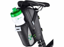RockBros Voděodolná brašna na nářadí pod sedlo s kapsou na láhev, černá ROCKBROS