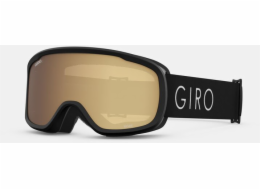 Giro Zimní brýle MOXIE BLACK CORE LIGHT (jantarově zlaté 19-42% S2 + žluté 77% S1 čočky) (NOVINKA 2023/2024)