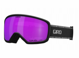 Giro Zimní brýle MILLIE BLACK & WHITE CHUTE (jasně růžová, čočky S2) (NOVINKA 2024/2025)