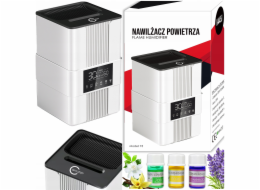 Carruzzo Zvlhčovač vzduchu K445J s aromaterapií, krbem a luxusním krbem