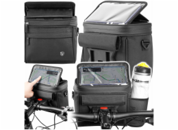 4kom.pl Brašna na řídítka kola L34N + pouzdro na telefon