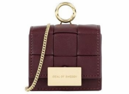 iDeal Of Sweden Pletené pouzdro na mini AirPods vínové, univerzální