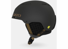 MIVIDA Zimní helma GIRO EMERGE SPHERICAL MIPS, metalická uhlově šedá / hnědá, velikost. L (59-62,5 cm) (NOVINKA 2023/2024)