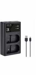 Kf Duální USB nabíječka pro Nikon EN-EL15 D7000 D7500 D850 D750 K&F Concept / 8.0006