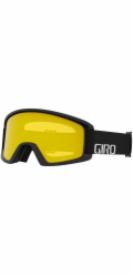 Giro Zimní brýle SEMI BLACK WORDMARK (zrcadlové čočky v barvě AMBER SCARLET 19-42% S2 + barevné čočky YELLOW 84% S0) (NOVINKA 2023/2024)