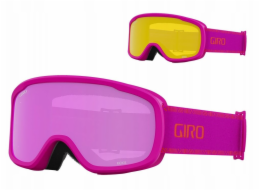 Giro Zimní brýle MOXIE PINK CHUTE (jantarově růžové 19-42% S2 + žluté 77% S1 čočky) (NOVINKA 2023/2024)