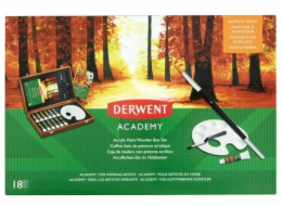 Derwent Sada 12 akrylových dřevěných krabiček