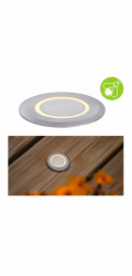 Paulmann Zapuštěná stojací lampa LED 2,2W 15lm IP67 2200K 230V hliník kov