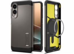 Spigen Pouzdro Tough Armor MagSafe pro Samsung Galaxy S25 Edge (metalická)