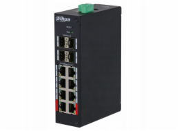Dahua Technology POE SWITCH HS4412-8ET-120 8PORTOVÝ + 4× SFP