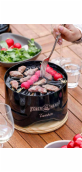 Ambiance Stolní gril Feuerhand Tamber Jet Black