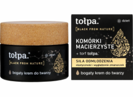 Tołpa Black From Nature - Omlazující síla - Bohatý denní krém na obličej 50ml