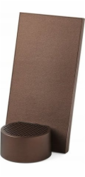 Lexon City Energy Pro 10W indukční nabíječka s Bluetooth reproduktorem hnědá/bronzová LD145BZ