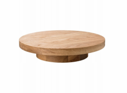 Lumarko Kulatý dubový talíř, nízký, průměr 280/170 mm