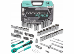 Isma Sada nářadí PROFI 94 dílů. 1/4 1/2 (6hranný) (4–22 mm)