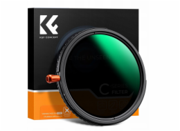 K&F Hybridní filtr 3v1 46 mm 46mm fader Nd2-32 + komplátor + černá difuze 1/4 / Kf01.2061