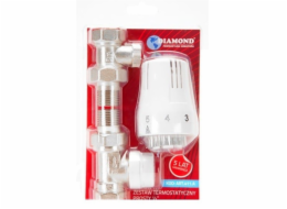 Diamond Termostatická sada rovná 1/2
