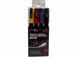 Uni Mitsubishi Pencil Popisovače plakátů PC-3M 4 barvy POSCA UNI