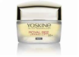 DAX Yoskine Royal Bee Japan-Lift 55+ noční krém na obličej proti vráskám 50 ml