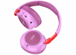 Hoco Bezdrátová Bluetooth sluchátka W43, fialová, růžová